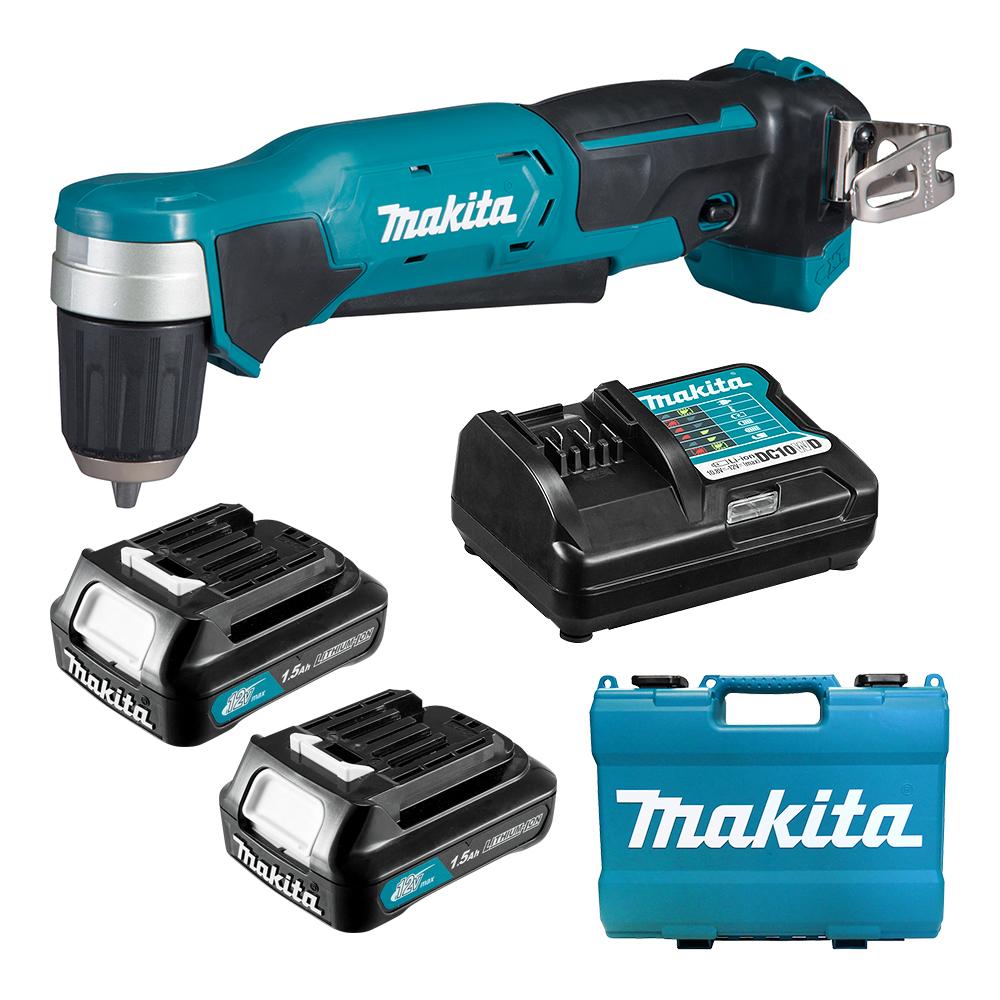 Makita DA333DWYE 12V Max Li-ion CXT Cordless Angle Drill Combo Kit
