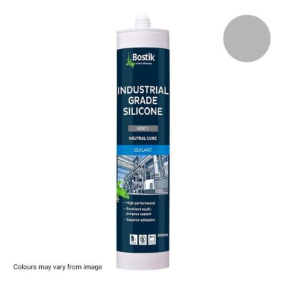 Bostik 30804541 300ml Industrial Grade Silicone - Grey