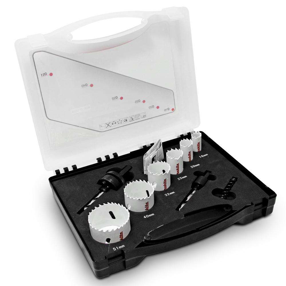 Makita D-47123 Electrician 6pce Std Bi-Metal HoleSaw Set