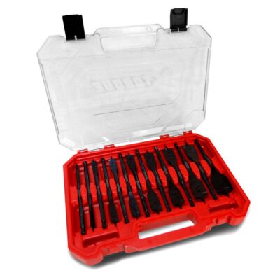 Xtorque SKIT14 14pce Metric Flat Wood Spade Drill Bit Set