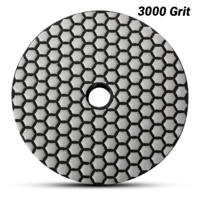 Ninja NDDP3000 125mm (5") 3000 Grit Wet & Dry Diamond Honeycomb Resin Polishing Pad