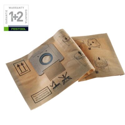 Festool 769136 5-Pack CT 17 Replacement Filter Bags