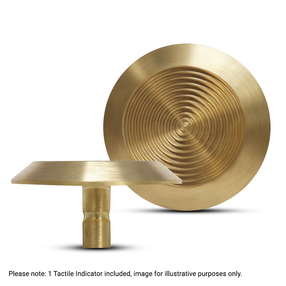 eSafety Supplies W-32 Brass Tactile Indicator