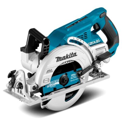 Makita DRS780Z 36V (18V x 2) Li-ion Cordless Brushless 185mm (7") Rear Handle Circular Saw - Skin Only