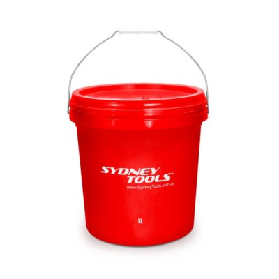 Sydney Tools AU STB5L 5L Plastic Pail Bucket with Lid