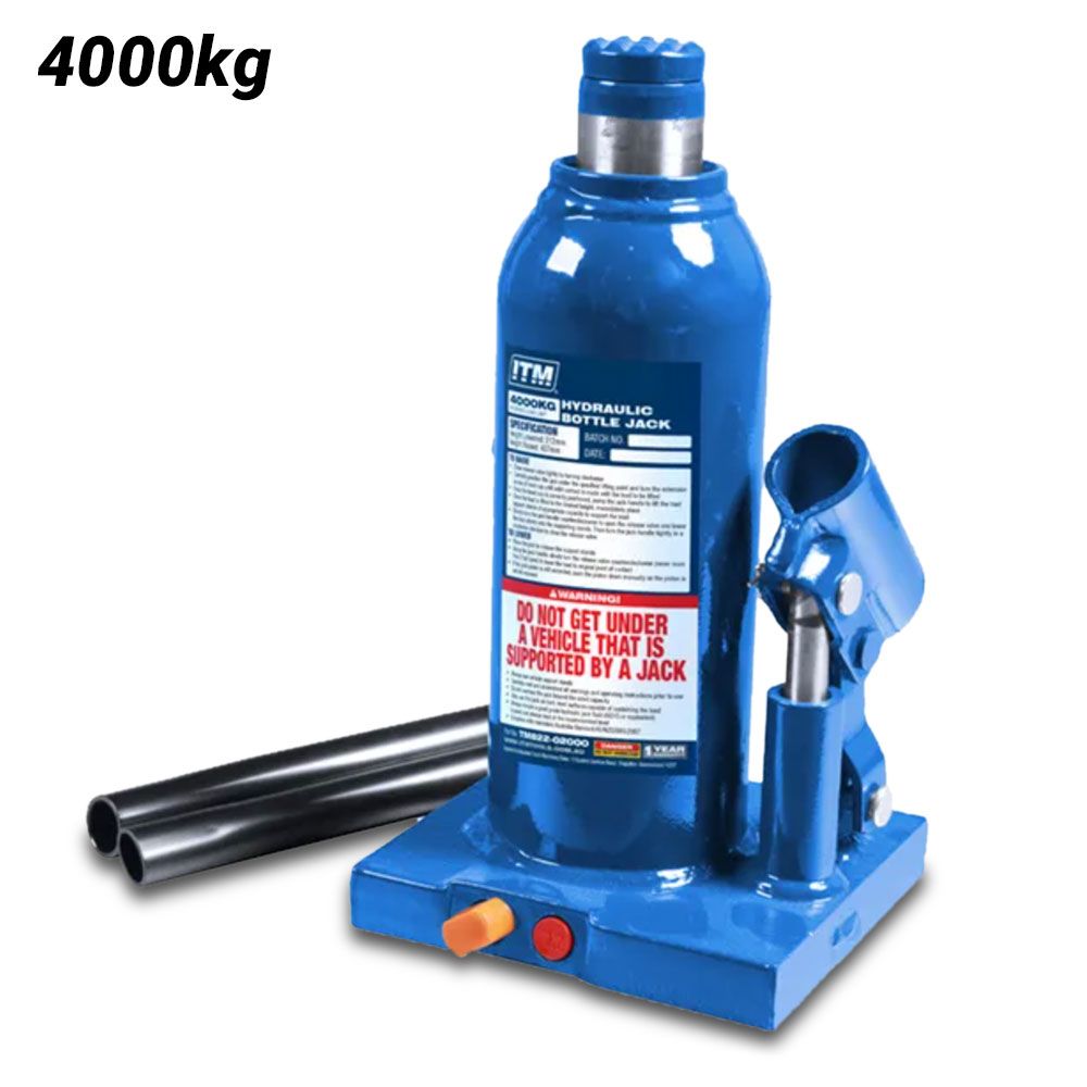 ITM TM822-04000 4000kg Hydraulic Bottle Jack