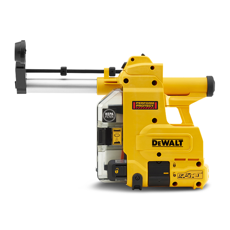 DeWalt D25304DH-XJ Integrated Hammer Drill Dust Extractor Attachment
