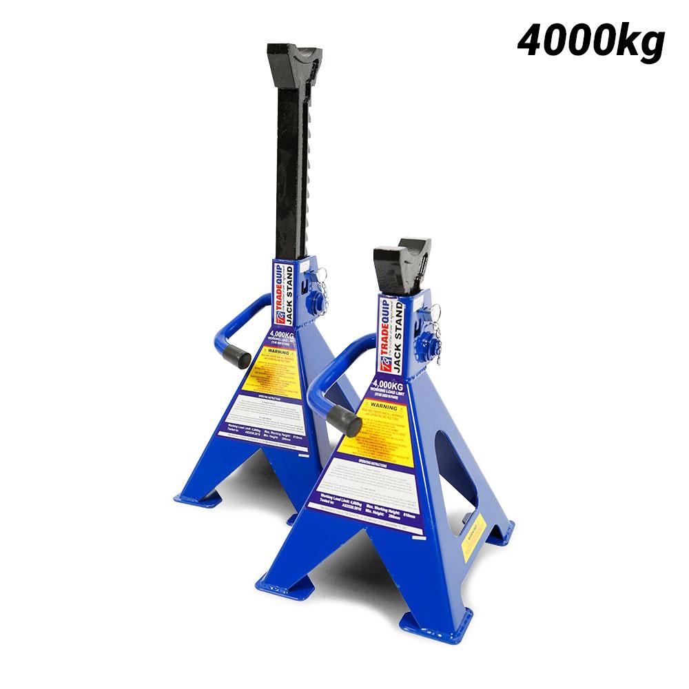 TradeQuip 1148T 4000kg Ratchet Jack Stands
