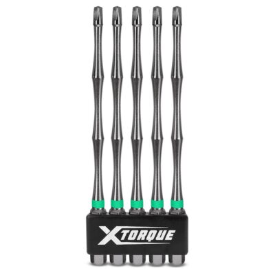 Xtorque 5PKSQ3150 SQ3 150mm Square Head Torsion Driver Bit - 5 Pack