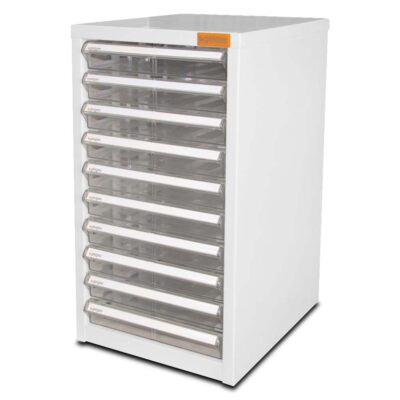 Geiger A4110P 10 Drawer A4 Parts Cabinet