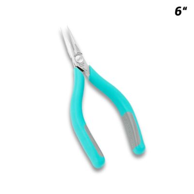 Weller 2411P 6" Smooth Rounded Jaw Needle Nose Pliers