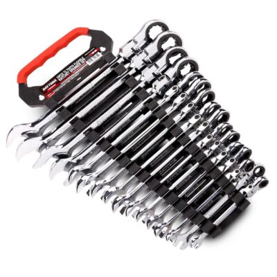 Daytona DMFR16 16pce Premium Metric 72-Tooth Flexible Ratchet Combination Spanner Set