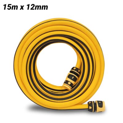 Typhoon TSG1215 15m x 12mm Super Flex Garden Hose Yellow