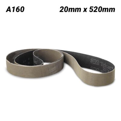 3M 7012874799 (237AA) 20mm x 520mm Trizact 237AA A160 Cloth Belt