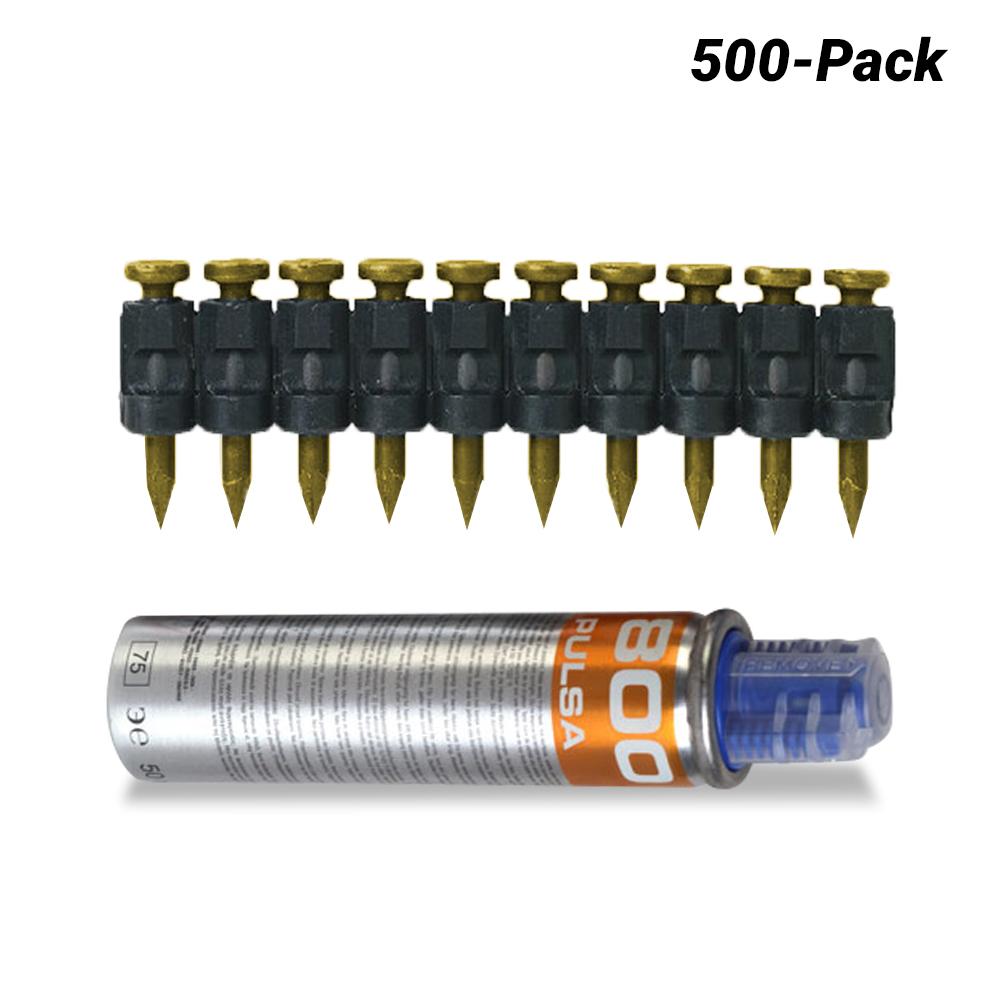 Ramset P8C620 500 Pack 20mm Drive Pins For Steel and Concrete Fixing With Pulsa Pin 800