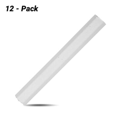 OX Tools OX-T024706 12-Pack Trade Lumber Crayons - White