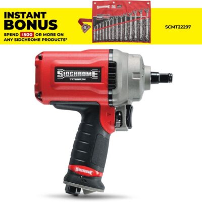 Sidchrome SCMTTA-050 1/2" Drive Air Pneumatic Impact Wrench