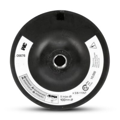 3M 7012888647 (AC010593278) 100mm x M10 Contact Disc Pad for Hook and Loop Discs
