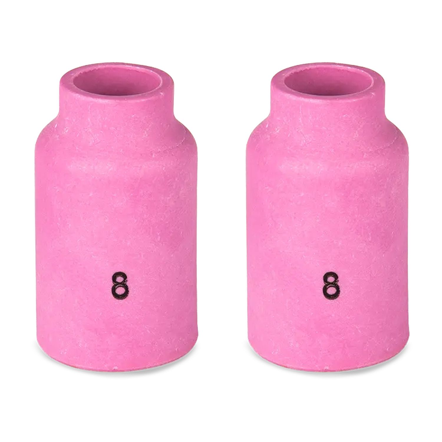 UNIMIG P54N14 2-Pack Size 8 17/18/26 Series TIG Gas Lens Ceramic Cups