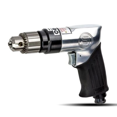 Shinano SI-5300A 3/8" Capacity Geared Pistol Grip Drill