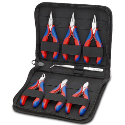 Knipex 002016 7pce Electronics Pliers Set