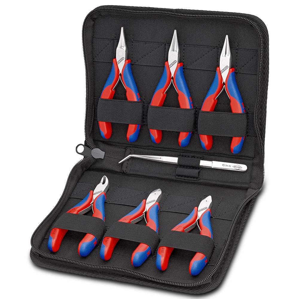 Knipex 002016 7pce Electronics Pliers Set
