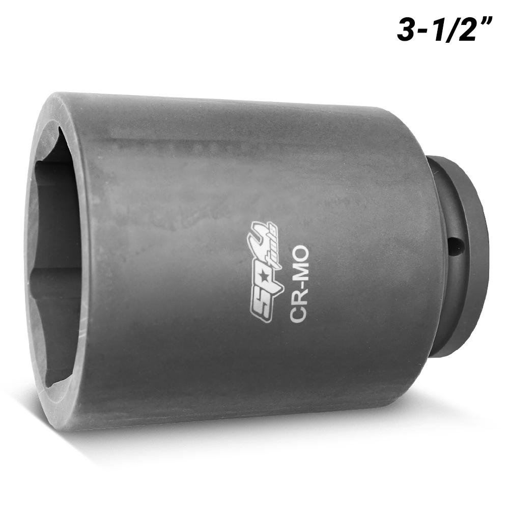 SP Tools SP26903 1-1/2" Drive 6 Point 3-1/2" SAE Deep Impact Socket