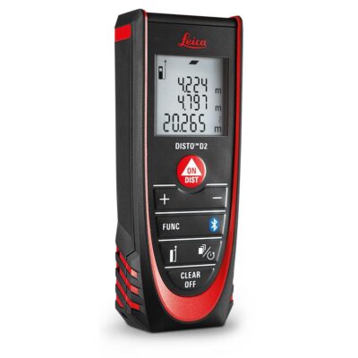 Leica DISTO D2 (LG837031) Compact Range Finder 100m Laser Measuring Device