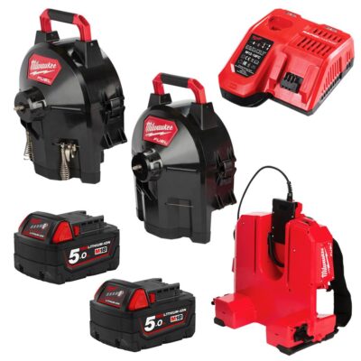 Milwaukee M18FFSDC16-502 18V 5.0Ah Li-ion Cordless Fuel Switch Pack Drain Machine Combo Kit