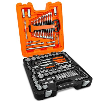 Bahco S138 138pce 1/4", 3/8" & 1/2" Square Drive Spanner Socket Set