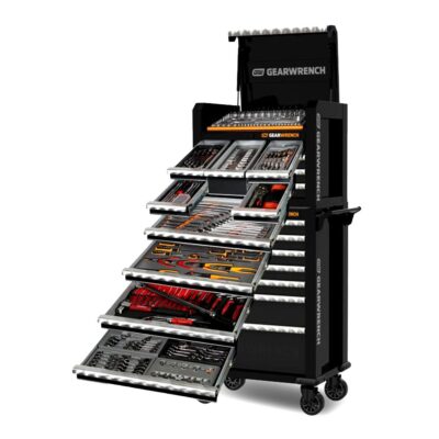 GEARWRENCH 77012 312pce Combination Tool Kit with 7 Drawer Tool Chest & 7 Drawer Roller Cabinet