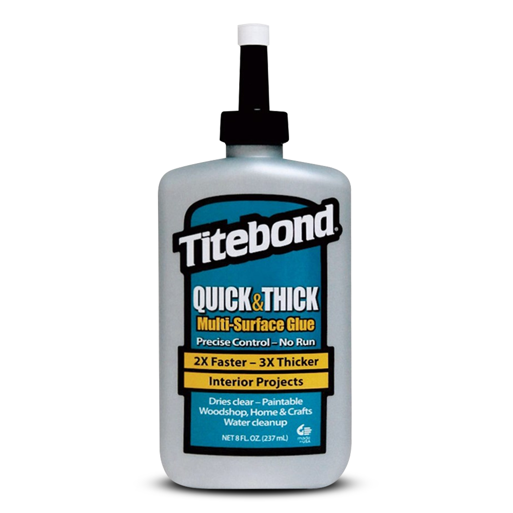 Titebond 512403 (TBD-QT-237ML) 237ml Quick & Thick Multi-Surface Glue