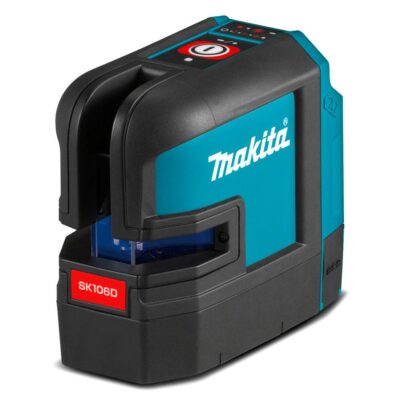 Makita SK106DZ 12V Max Li-ion Cordless 4-Point Red Beam Cross Line Laser