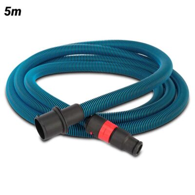 Bosch 5M, DN22, ES (2.608.000.568) 5m x 22mm Antistatic Dust Extractor Hose With Bayonet Lock