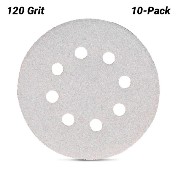 Makita P-33386 10 Pack 120G 125mm (5") Velcro Sanding Abrasive Disc