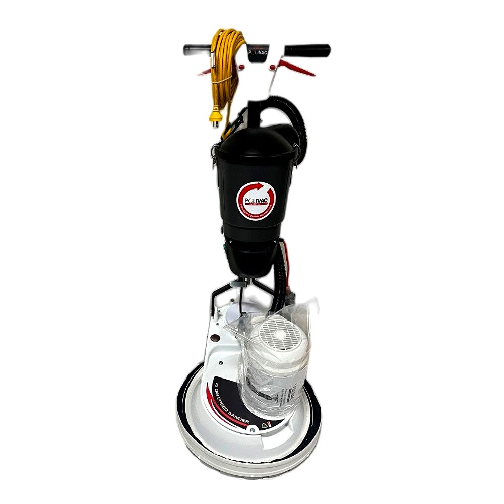 Polivac SV25SUPERVAC 400mm (15.7") 1.1kW 50hz 4 Pole Slow Speed Vacuum Sander