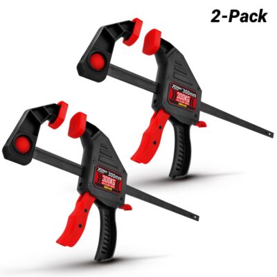 Xtorque XP300CX2 Platinum 2-Pack 300mm 300kg Max Force GEN3 Heavy Duty Quick Change Bar Clamp & Spreader