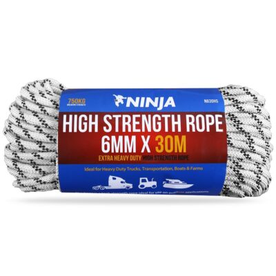 Ninja N630HS 6mm x 30m High Strength Rope - 750kg Breaking Strength
