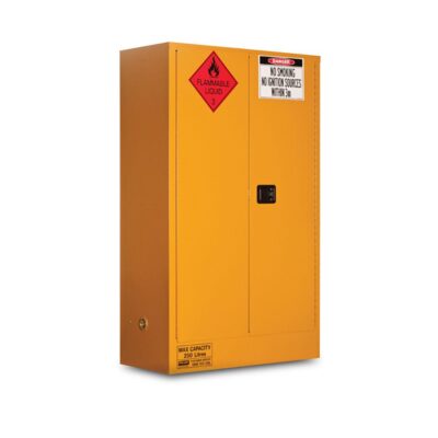 Pratt 5545AS 250L 2 Door 3 Shelf Flammable Storage Cabinet
