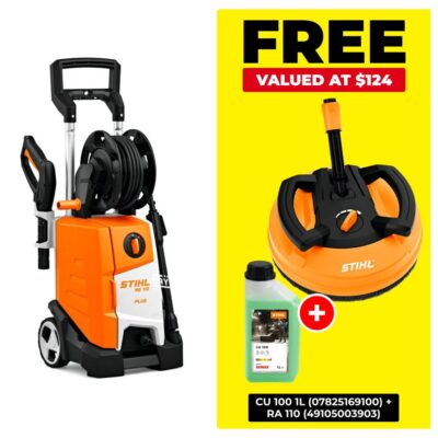 STIHL RE 110 PLUS (RE040114508) 2170PSI 7.3LPM Electric Pressure Washer with Hose Reel