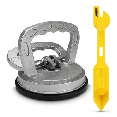 Xtorque X125H 125mm (5") 35Kg Single Heavy Duty Glass Suction Lifter With Silicone Remover
