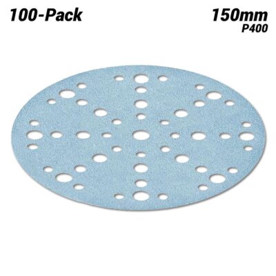 Festool STF D150/48 P400 GR/100 (575172) 100-Pack 150mm (6") 48 Hole P400 Grit Granat Abrasive Discs