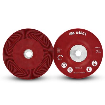 3M 7000032410 (DE272923777) 125mm High Pressure Fibre Disc Ribbed Face Back Up Pads 64861