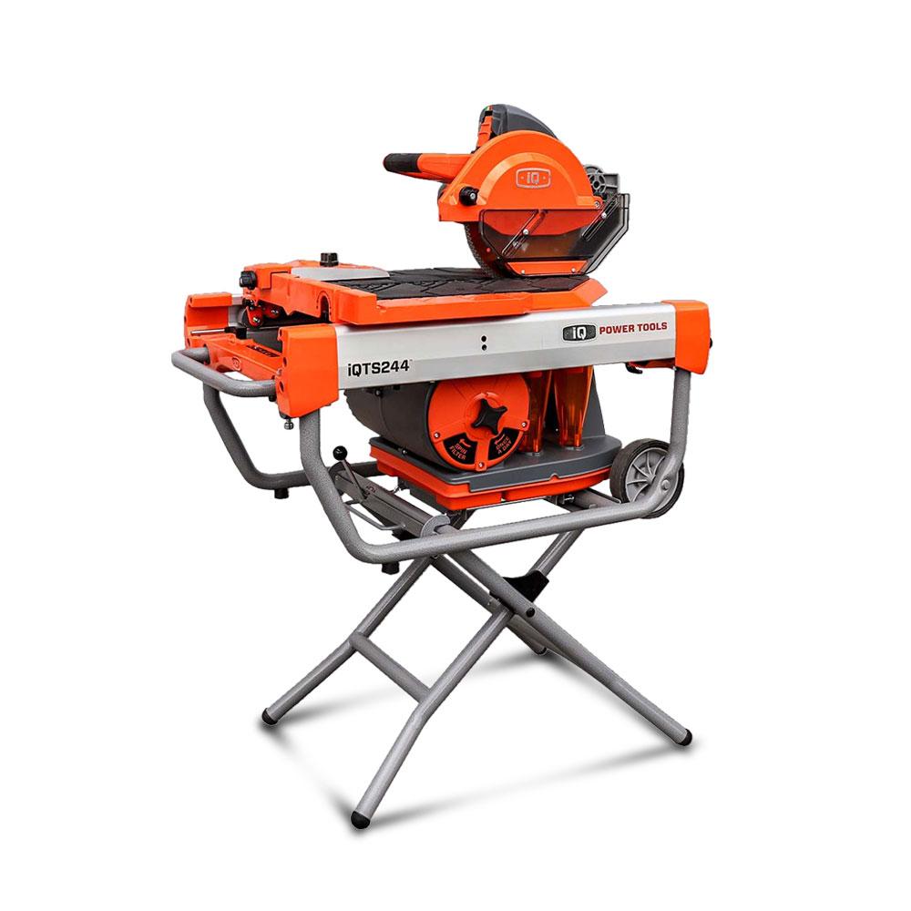 IQ Power Tools IQ-TS244-KIT 2000W 254mm (10") Dry Cut Masonry Saw with Blade & Stand