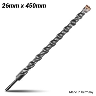 Xtorque X26450 Platinum SDS PLUS 26mm x 450mm Platinum 2 Cutter Drill Bit - MADE IN GERMANY