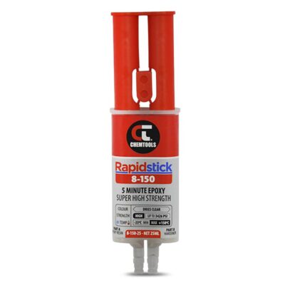 Chemtools 8-150-25 25ml Rapidstick 5-Minute Quick-Setting Epoxy - Clear