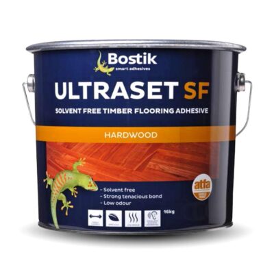 Bostik 30604590 (376752) 16kg Ultraset SF Timber Flooring Adhesive Pail - Brown
