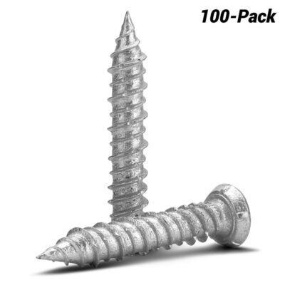 Fixed Fasteners FGMS1 100-Pack 7.5 x 42mm Torx Drive Galvanised All Purpose Screws