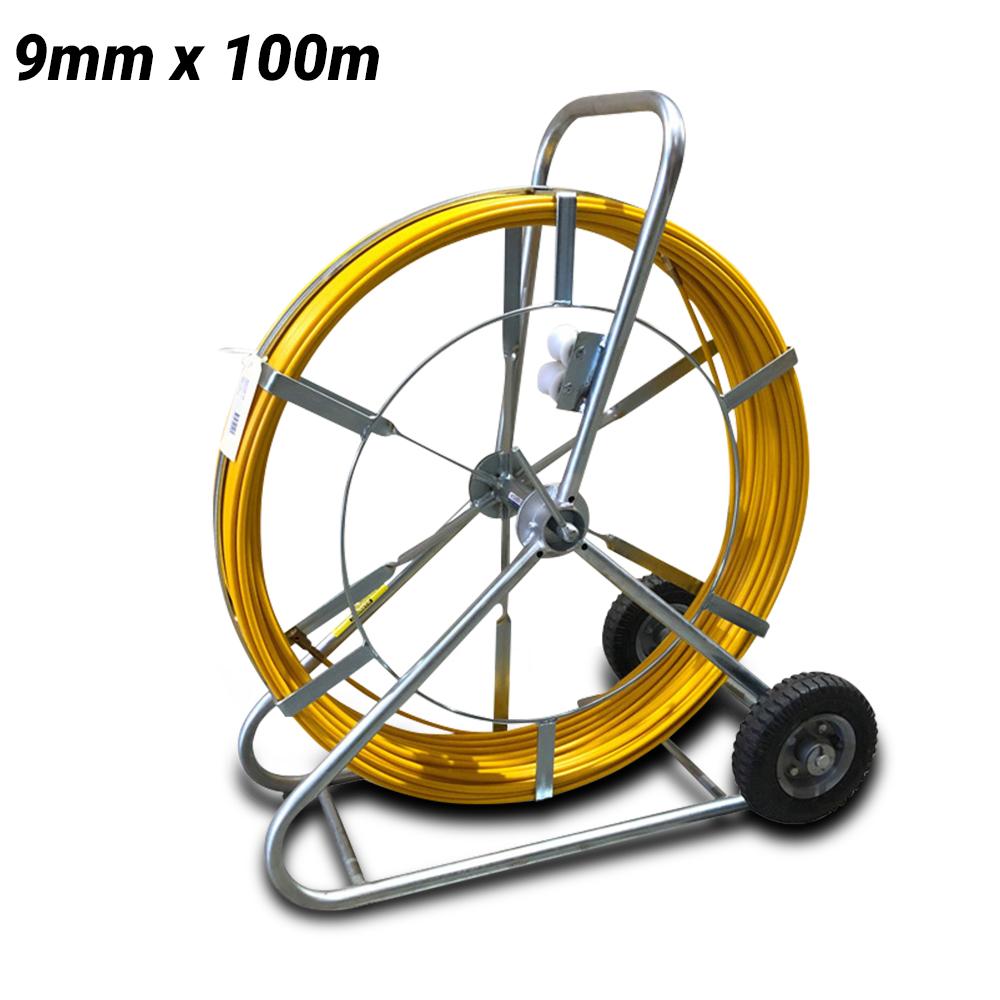 Cabac MSS-9TR-100 9mm x 100m Inspection Reel Trace-Rod and Frame