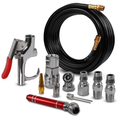 Chicago Air CKIT10 1/4" x 25' Air Hose Kit - 10pce